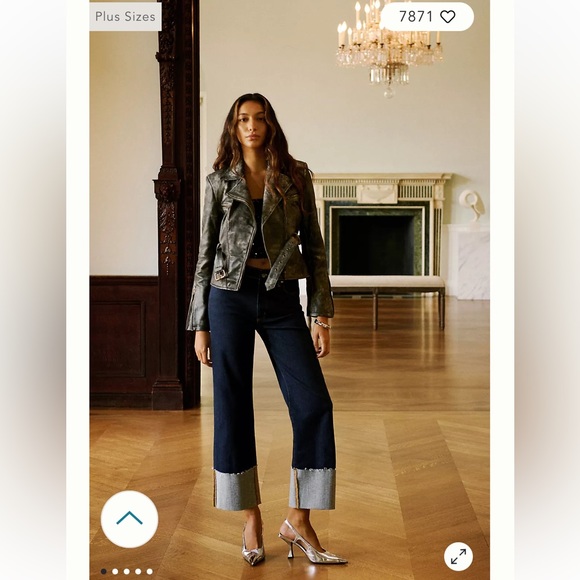 Pilcro the Scotty cuffed jeans - Picture 3 of 8